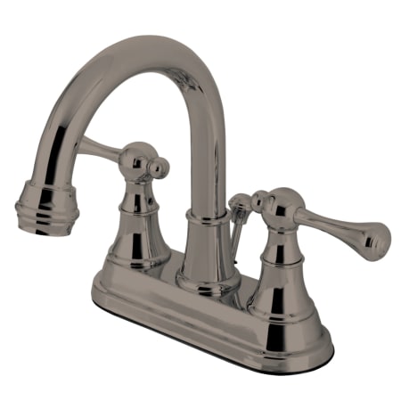 A large image of the Kingston Brass KS366.BL Brushed Nickel