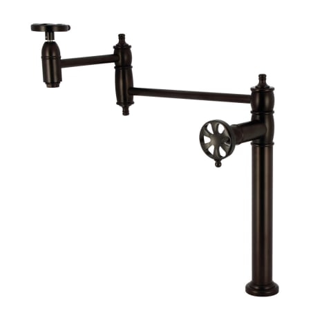 A large image of the Kingston Brass KS370.RX Oil Rubbed Bronze