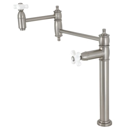 A large image of the Kingston Brass KS370.PX Brushed Nickel