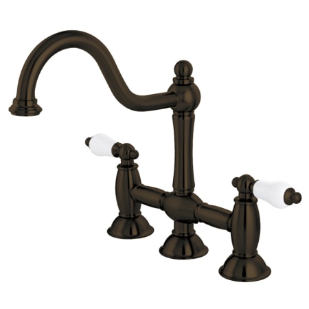 A large image of the Kingston Brass KS378.PL Oil Rubbed Bronze
