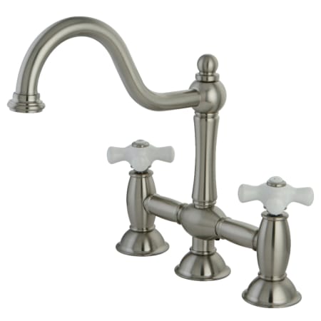 A large image of the Kingston Brass KS378.PX Brushed Nickel