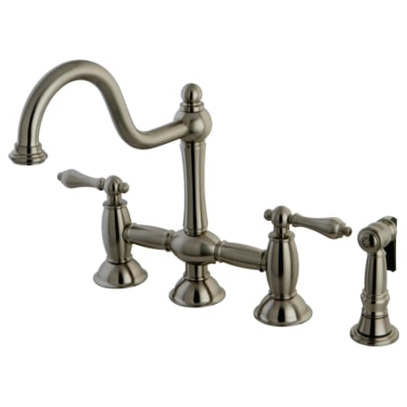 A large image of the Kingston Brass KS379.ALBS Brushed Nickel