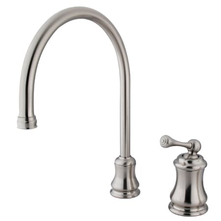 A large image of the Kingston Brass KS381.BLLS Brushed Nickel