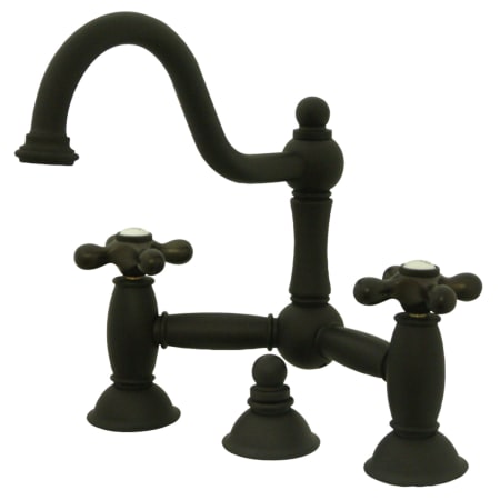 A large image of the Kingston Brass KS391.AX Oil Rubbed Bronze