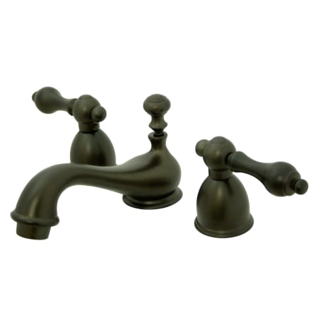 A large image of the Kingston Brass KS395.AL Oil Rubbed Bronze