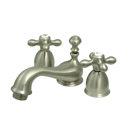 A large image of the Kingston Brass KS395.AX Brushed Nickel
