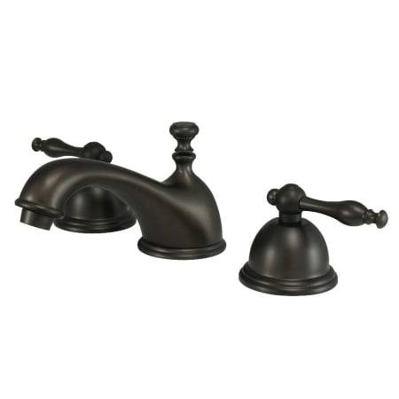 A large image of the Kingston Brass KS396.NL Oil Rubbed Bronze