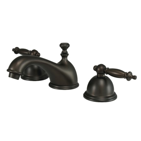 A large image of the Kingston Brass KS396.TL Oil Rubbed Bronze