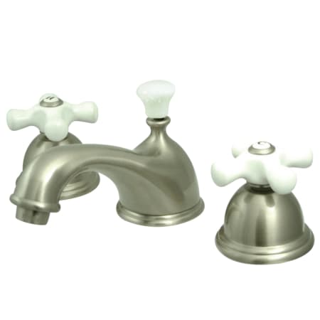 A large image of the Kingston Brass KS396.PX Brushed Nickel