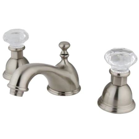 A large image of the Kingston Brass KS396.WCL Brushed Nickel