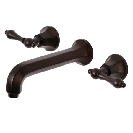A large image of the Kingston Brass KS402.AL Oil Rubbed Bronze