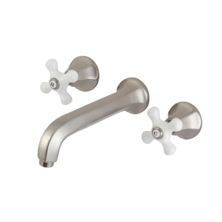 A large image of the Kingston Brass KS402.PX Brushed Nickel