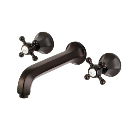 A large image of the Kingston Brass KS412.BX Oil Rubbed Bronze