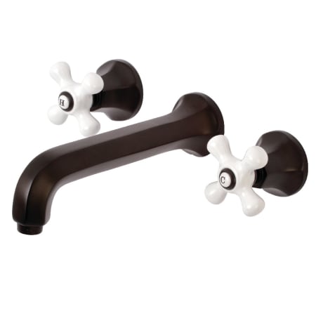 A large image of the Kingston Brass KS412.PX Oil Rubbed Bronze