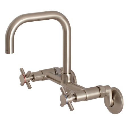 A large image of the Kingston Brass KS413 Brushed Nickel