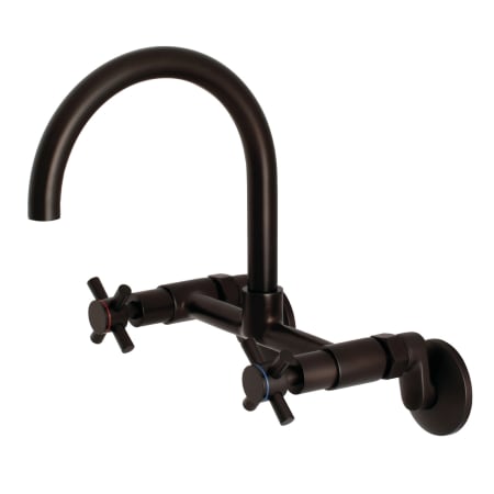 A large image of the Kingston Brass KS414 Oil Rubbed Bronze