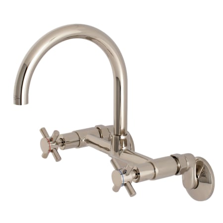 A large image of the Kingston Brass KS414 Polished Nickel