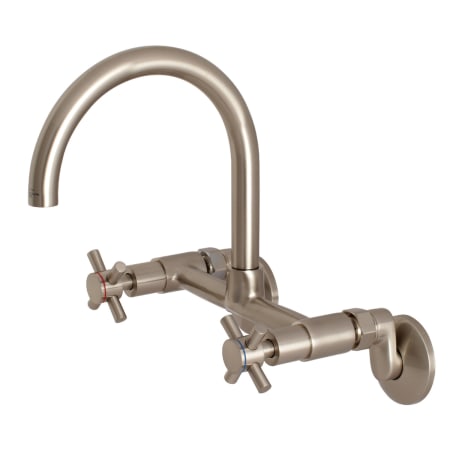 A large image of the Kingston Brass KS414 Brushed Nickel