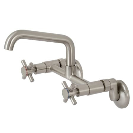 A large image of the Kingston Brass KS423 Brushed Nickel