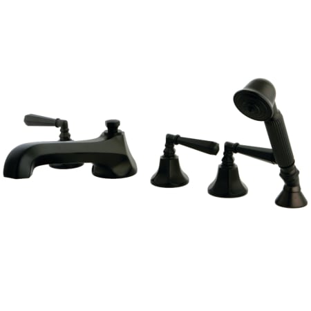 A large image of the Kingston Brass KS430.5HL Oil Rubbed Bronze