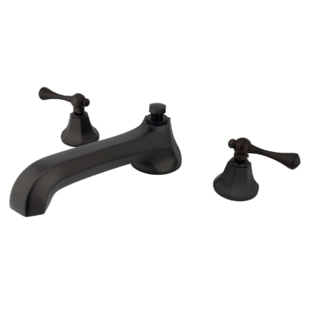 A large image of the Kingston Brass KS430.BL Oil Rubbed Bronze