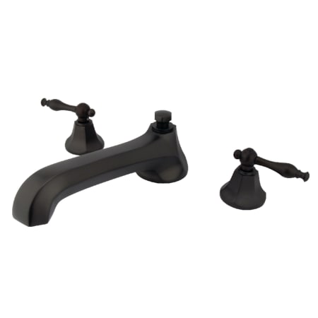 A large image of the Kingston Brass KS430.NL Oil Rubbed Bronze