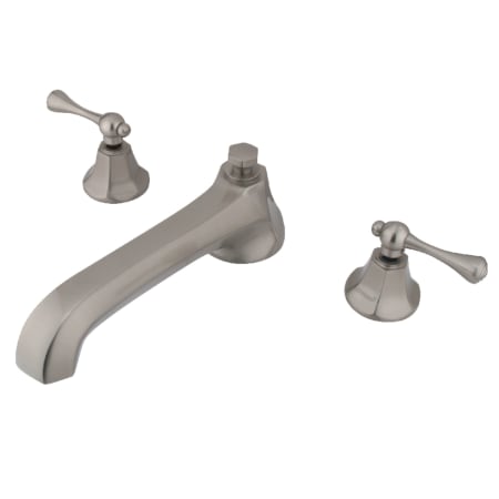 A large image of the Kingston Brass KS430.BL Brushed Nickel
