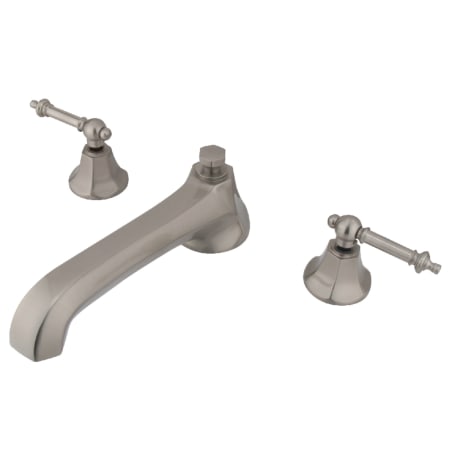 A large image of the Kingston Brass KS430.TL Brushed Nickel