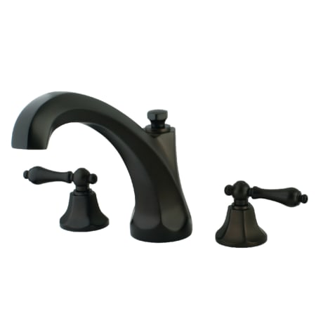 A large image of the Kingston Brass KS432.AL Oil Rubbed Bronze
