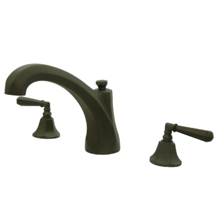 A large image of the Kingston Brass KS432.HL Oil Rubbed Bronze