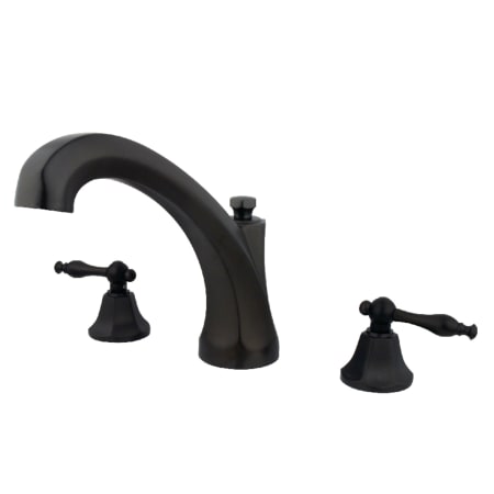 A large image of the Kingston Brass KS432.NL Oil Rubbed Bronze