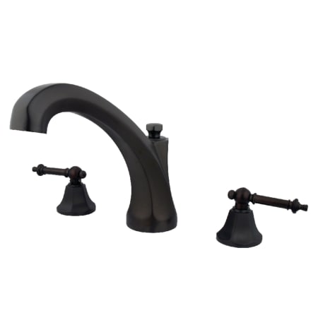 A large image of the Kingston Brass KS432.TL Oil Rubbed Bronze