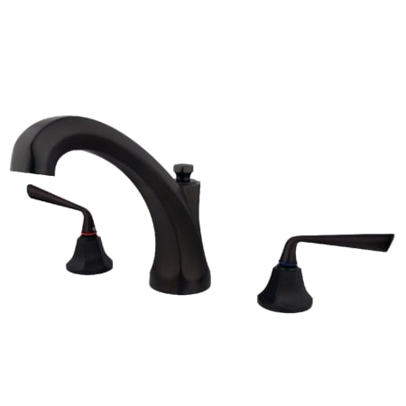A large image of the Kingston Brass KS432.ZL Oil Rubbed Bronze