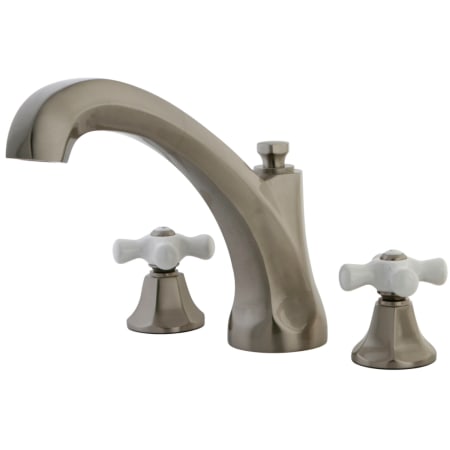 A large image of the Kingston Brass KS432.PX Brushed Nickel