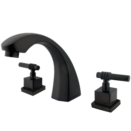 A large image of the Kingston Brass KS436.QL Oil Rubbed Bronze