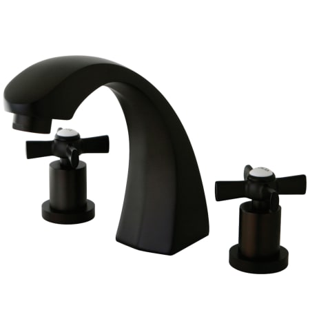 A large image of the Kingston Brass KS436.ZX Oil Rubbed Bronze