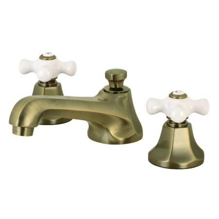 A large image of the Kingston Brass KS446.PX Antique Brass