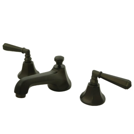 A large image of the Kingston Brass KS446.HL Oil Rubbed Bronze