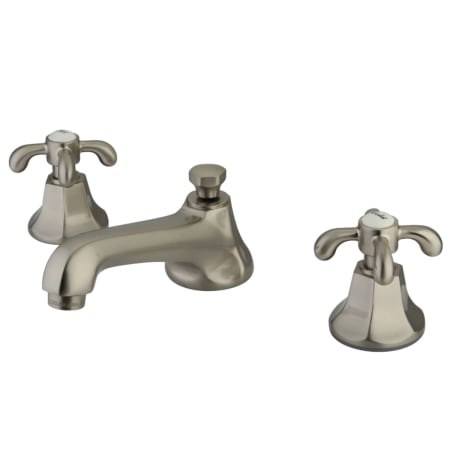 A large image of the Kingston Brass KS446.TX Brushed Nickel
