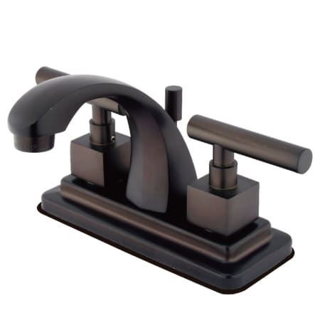 A large image of the Kingston Brass KS464.CQL Oil Rubbed Bronze