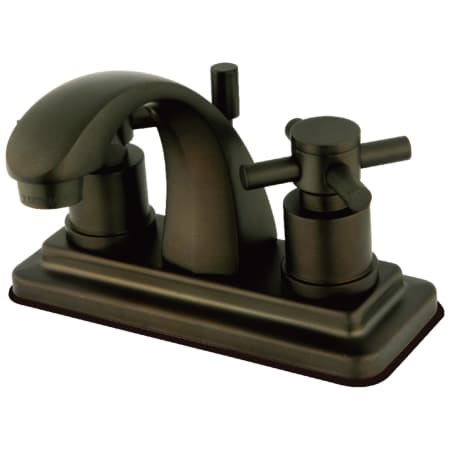 A large image of the Kingston Brass KS464.DX Oil Rubbed Bronze