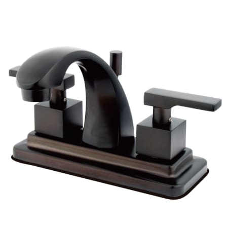 A large image of the Kingston Brass KS464.QLL Oil Rubbed Bronze