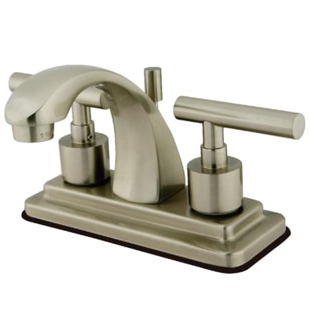 A large image of the Kingston Brass KS464.CML Brushed Nickel