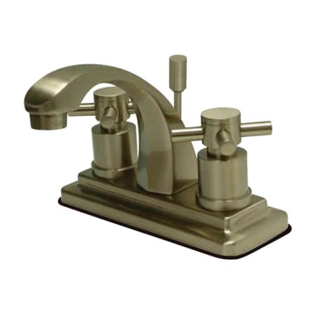 A large image of the Kingston Brass KS464.DX Brushed Nickel