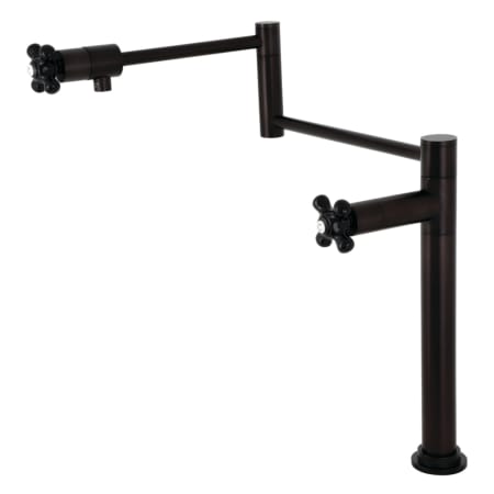 A large image of the Kingston Brass KS470.PKX Oil Rubbed Bronze