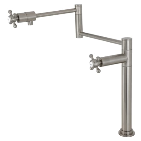 A large image of the Kingston Brass KS470.BX Brushed Nickel