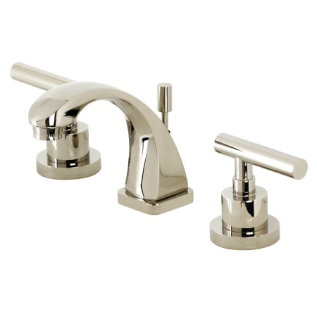 A large image of the Kingston Brass KS494.CML Polished Nickel
