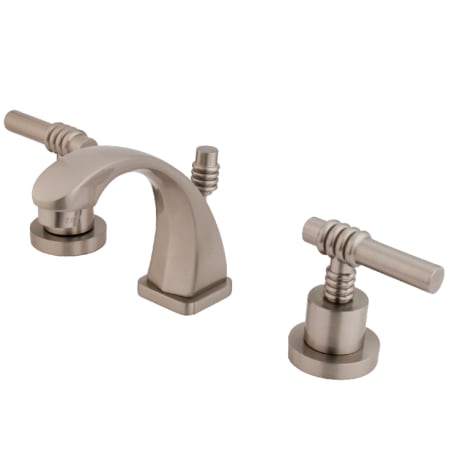 A large image of the Kingston Brass KS494.ML Brushed Nickel