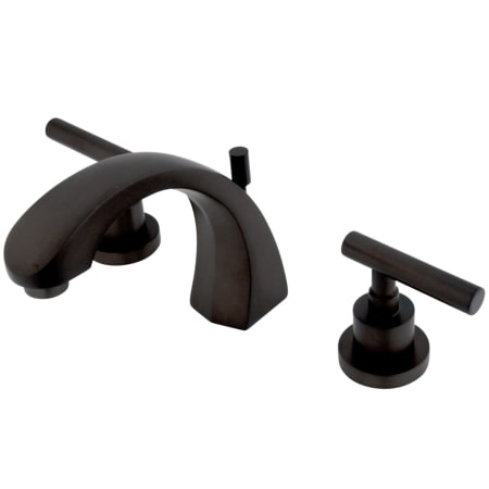 A large image of the Kingston Brass KS498.CML Oil Rubbed Bronze