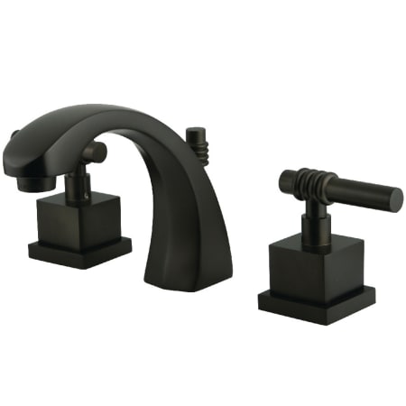 A large image of the Kingston Brass KS498.QL Oil Rubbed Bronze